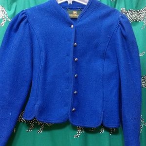 Vintage boiled wool Austrian jacket